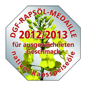 DGF-Rapsöl-Medaille 2012/2013