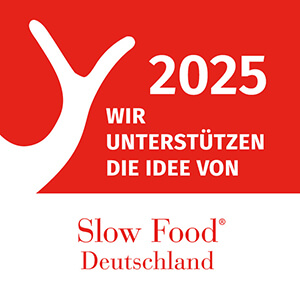 2025 - Wir unterstützen die Idee von Slow Food